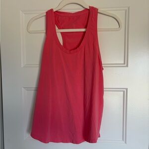Lululemon cotton love tank, pink, size 6, never worn